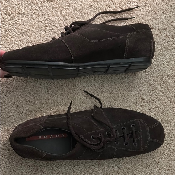 Men's Brown Prada Casual Shoes - Picture 9 of 13